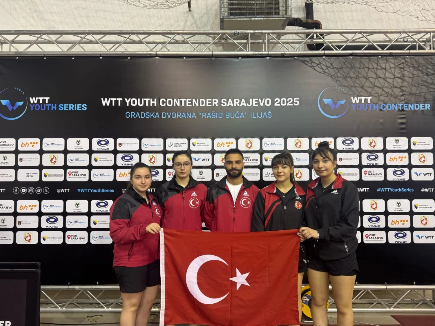 Nil Başaran V E Ela Su Sarajevo'da 3.OLDU