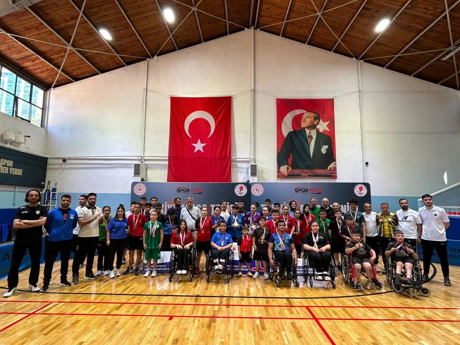 Yeşilay Para Masa Tenisi U23 Türkiye Şampiyonası Sona Erdi