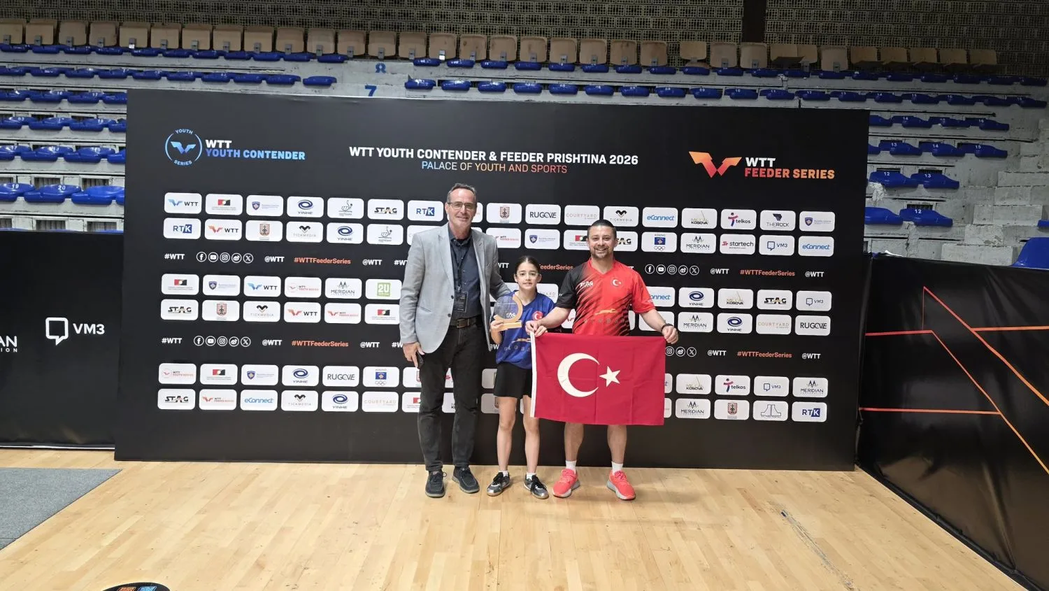 WTT Youth Contender Prishtina’da Milli Sporcularımızdan Önemli Başarılar!