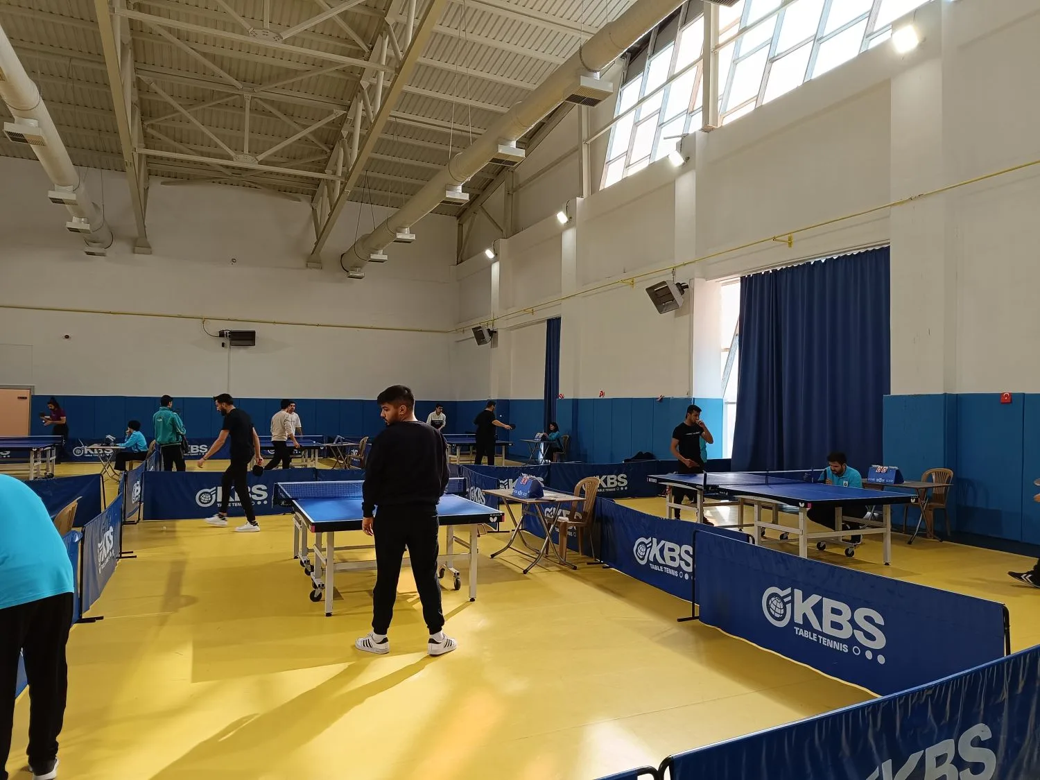 Kyk'lar Arası Masa Tenisi Turnuvasına Büyük Katılım